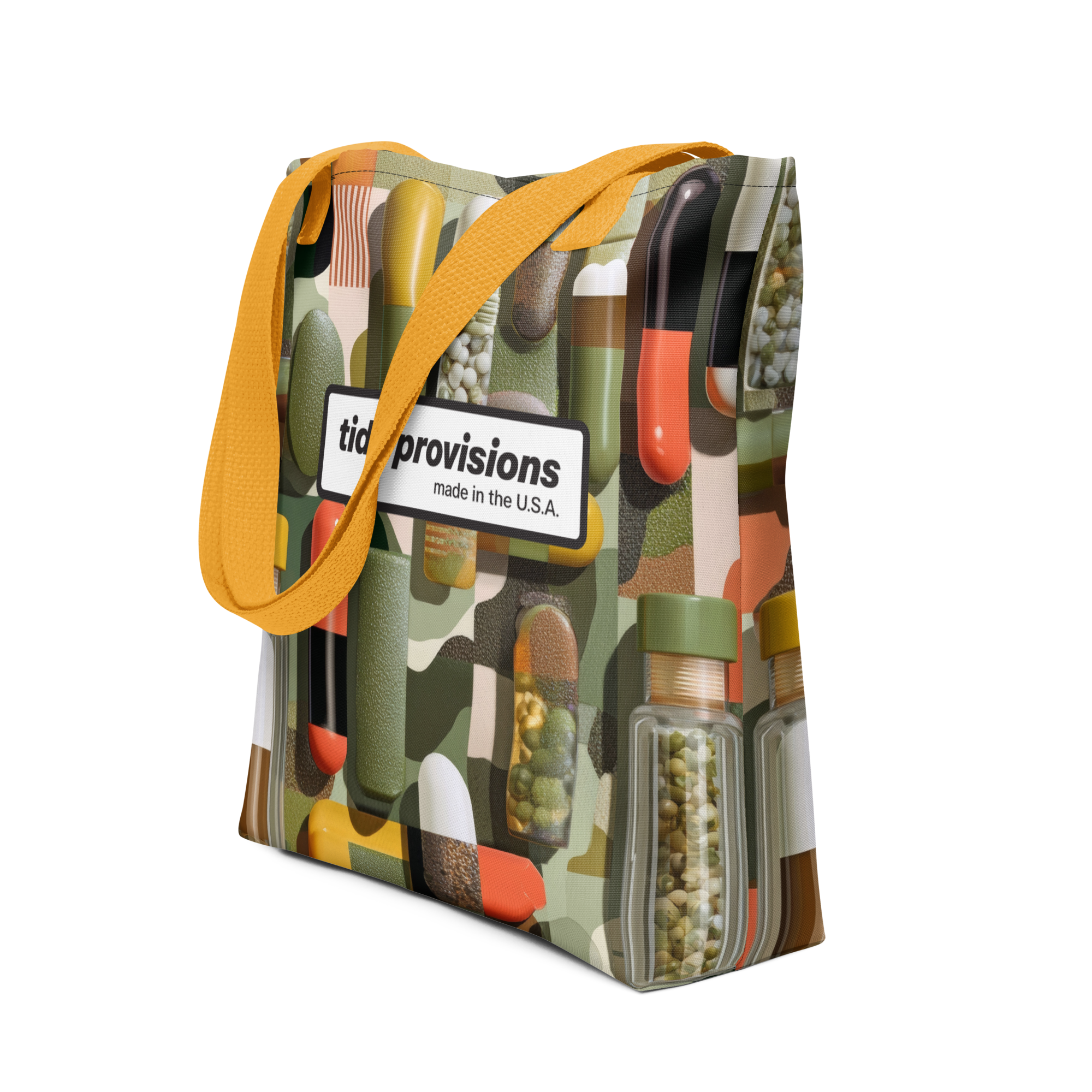 Green Camou - Tote bag